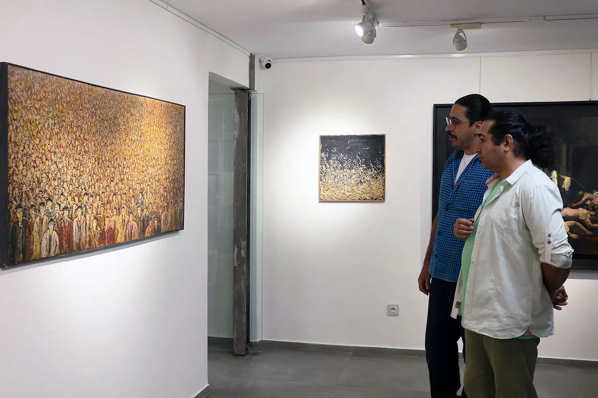 نمایشگاه ازدحام در گالری مژده