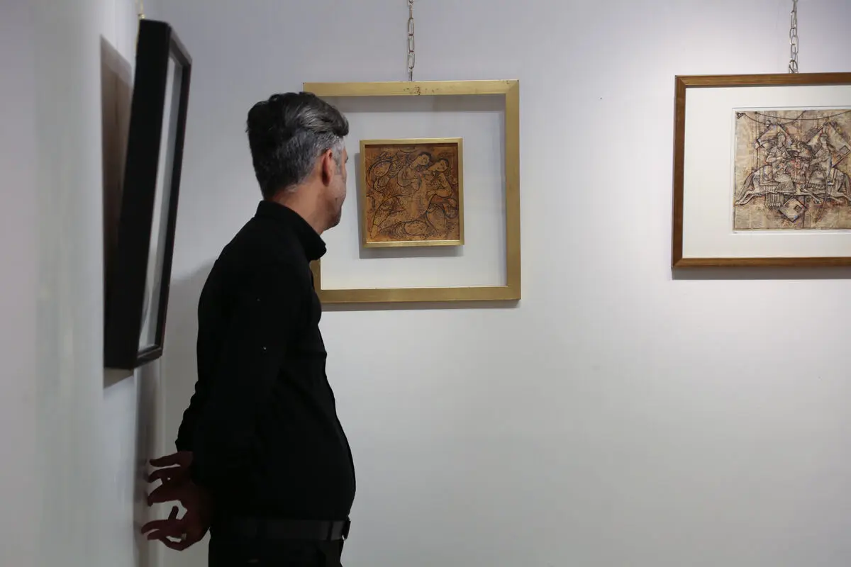 نمایشگاه آثار زنده یاد صادق تبریزی درنگارخانه بهنام دهش پور
