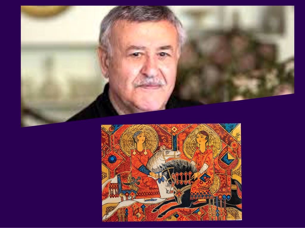 Sadegh Tabrizi and 55000 dollars artwork in Tehran