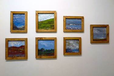 نمایشگاه نقاشی های سعید امدادیان در گالری هور