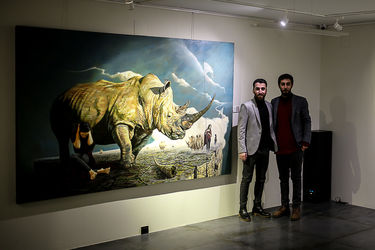 مایشگاه طراحی و نقاشی یحیی رویدل در گالری دیلمان