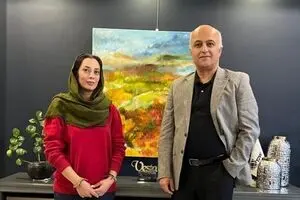 Hamidreza Shafiei Discusses Hamideh Hajjar's Environmental Painting Action