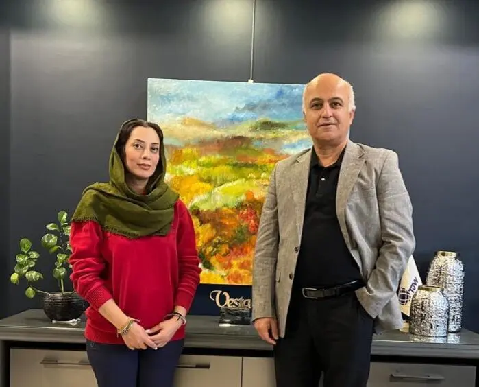 Hamidreza Shafiei Discusses Hamideh Hajjar's Environmental Painting Action