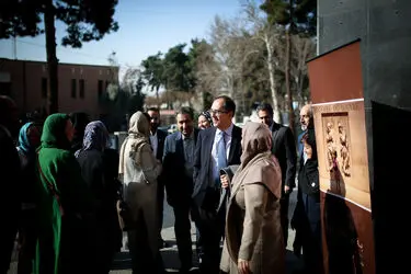 تور ویژه بازدید خبرنگاران از نمایشگاه "موزه لوور در تهران"