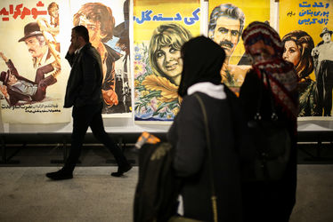 افتتاحیه طراحی اعلان سردر سینما در ایران در گالری سلام