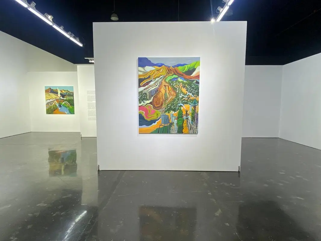 نمایشگاه لیلا اسکندری در گالری زاویه دبی | Leila Eskandari's exhibition at Zawyeh Gallery