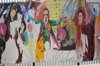 15 Artists Create Iran’s Biggest Peace Painting