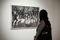 Vista Gallery Opens Ebrahim Hosseinzadeh Painting Exhibition