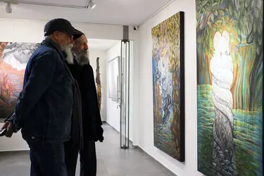 نمایشگاه بی کرانه آلیس ورشو در گالری مژده
