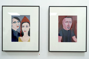 دومین نمایشگاه "سه در سه" در گالری اُ