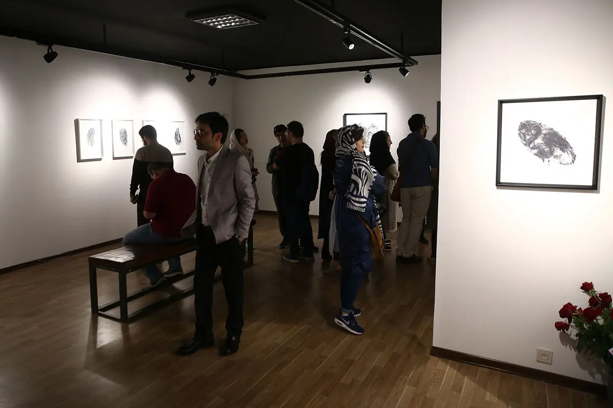 نمایشگاه آثار کامبیز درم بخش و سهیل حسینی در گالری آ