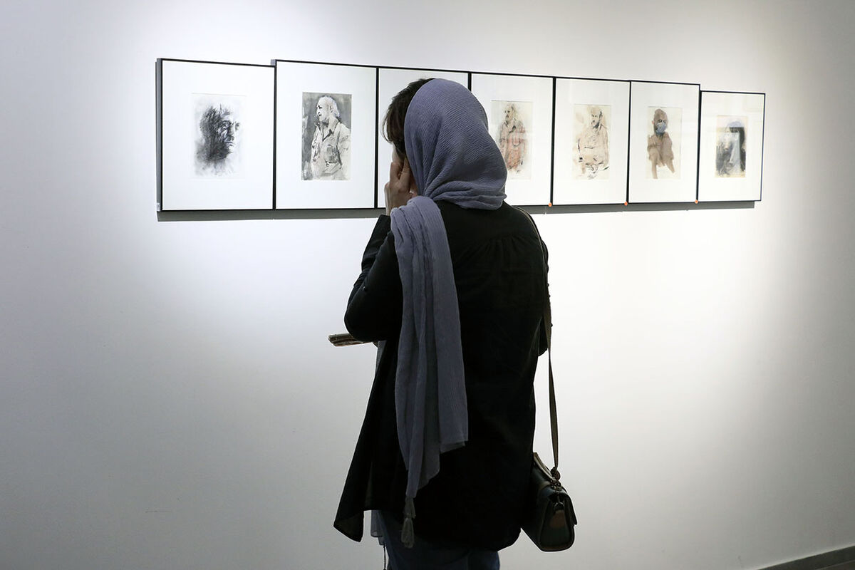 نمایشگاه از پی عظیم مرکباتچی در گالری مژده