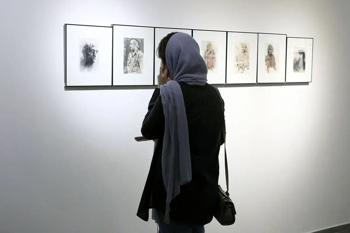 نمایشگاه از پی عظیم مرکباتچی در گالری مژده