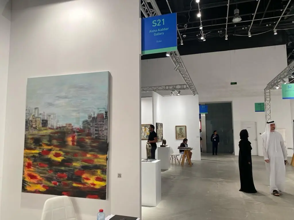 عایشه ال عبار  Aisha Alabbar در آرت ابوظبی Abu Dhabi Art ۲۰۲۳