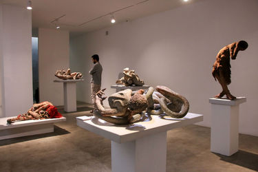 نمایشگاه مجسمه مهری موسوی منفرد در گالری سایه