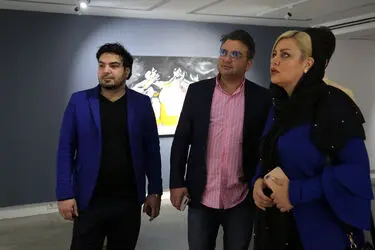 نمایشگاه نقاشی محجوب ظهوریان در گالری ثالث