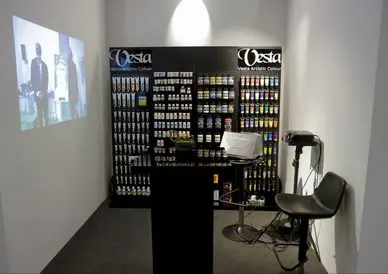 Video: Vesta Color at the First Tehran Art Fair