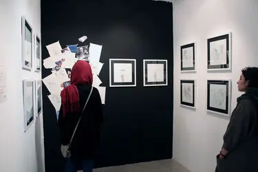 نمایشگاه طراحی ماهان قادری در ویستا پلاس