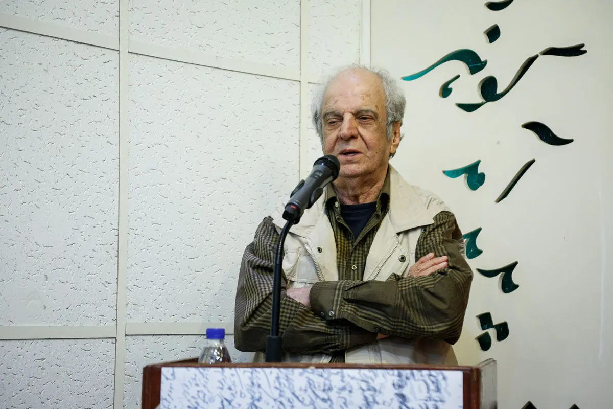 بزرگداشت منوچهر معتبر در هنرستان هنرهای زیبای تهران