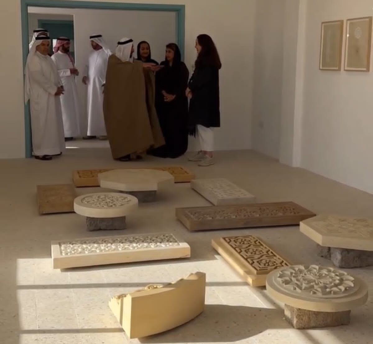 Sharjah Biennial 15 is curated by Hoor Al Qasimi / visit Dr. Sultan bin Muhammad Al-Qasimi