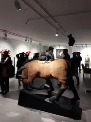 نمایشگاه آثار هادی نیکان در نگارخانه سهراب