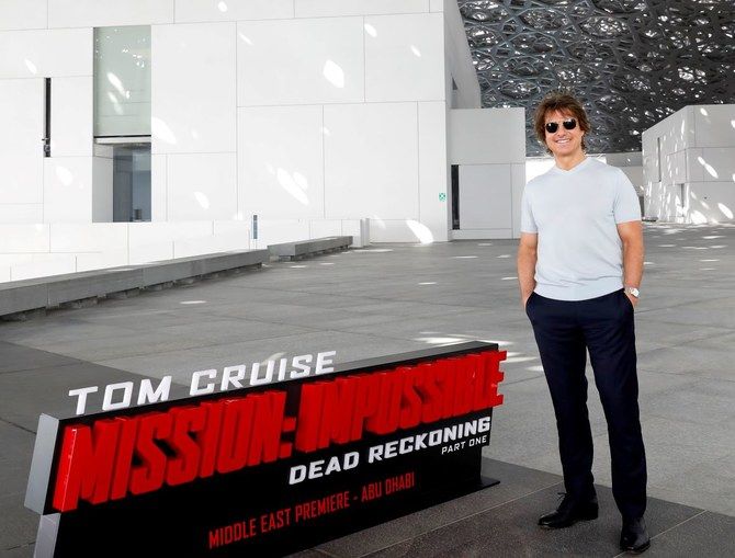 Video: Tom Cruise Visits Louvre Abu Dhabi
