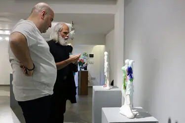 تبلور خاک فاطمه اسدی در گالری مژده