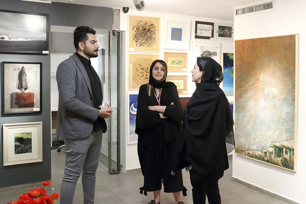 حراج آثار هنری نمایشگاه 
