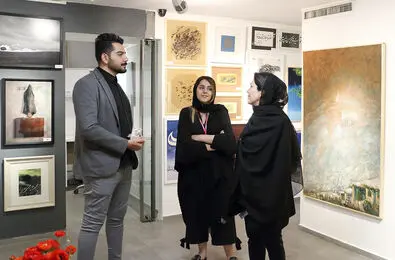 ببینید: گالری مژده و فروش آثار هنری به نفع آسیب‌دیدگان سیل/ همراهی گسترده هنرمندان