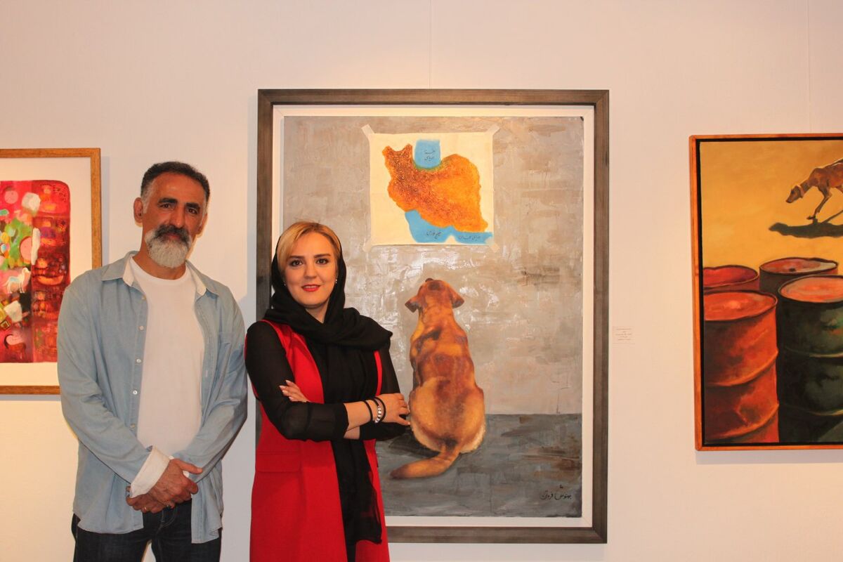 نمایشگاه سگ در گالری شکوه