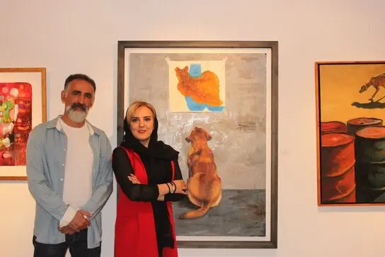 نمایشگاه سگ در گالری شکوه
