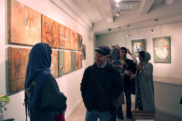 نمایشگاه نقاشی محمدهادی فدوی در نگارخانه موسسه خیریه بهنام دهش‌پور