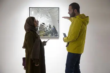 نمایشگاه آثار آینه‌کاری بابک سلیمانی در گالری آرت هاب آریانا