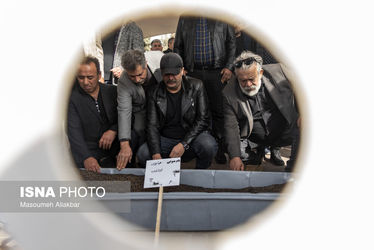 مراسم تشییع پیکر همایون ارشادی