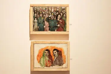 نمایشگاه نقاشی قاسم حاجی‌زاده در گالری ماه
