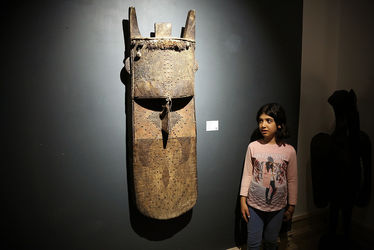 نمایشگاه صورتک و آثار حجم قبایل ساحل عاج در گالری کاما