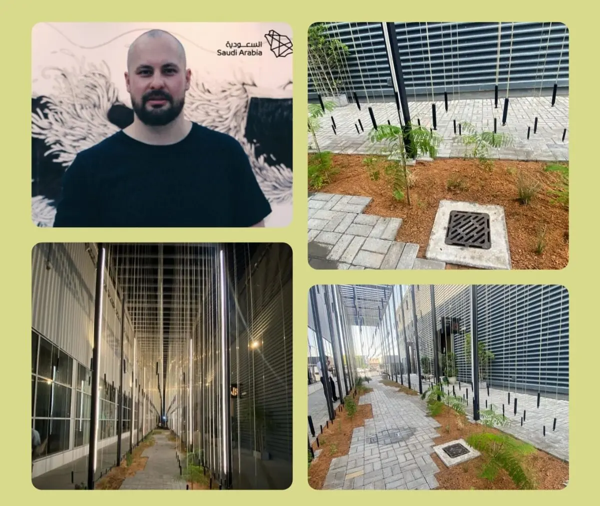 Alserkal Avenue work by Muhannad Shono curated by Tairone Bastien / photos