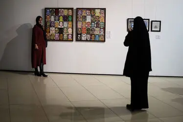 نمایشگاه هفتمین دوسالانه نقاشی دامون‌فر در گالری پردیس ملت