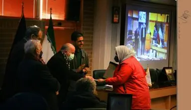 مراسم اهدای جوایز برگزیدگان دومین جایزه آینه دار دوران در فرهنگستان هنر