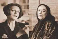 سیمین دانشور و هرتا مولر روی صحنه می‌روند