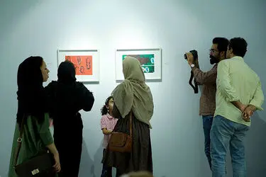 نمایشگاه های گالری شیرین در سال 95