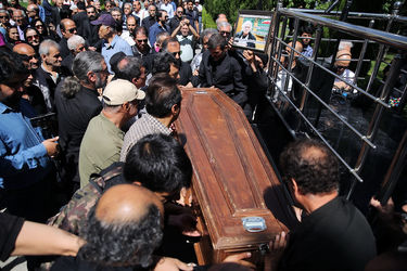 مراسم تشییع پیکر زنده یاد پرویز بهرام