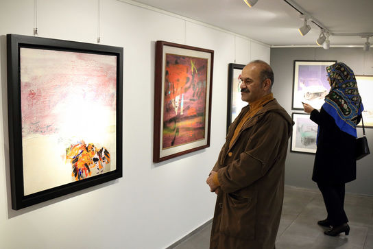 نمایشگاه آثار مهدی سحابی در گالری مژده