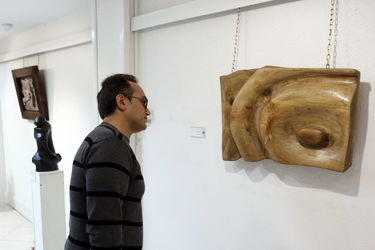 نمایشگاه مجسمه های جمشید مرادیان و شاگردانش در فرهنگسرای ابن سینا