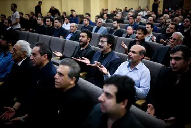 مراسم ختم زنده‌یاد بهنام صفوی در مسجد جامع شهرک غرب