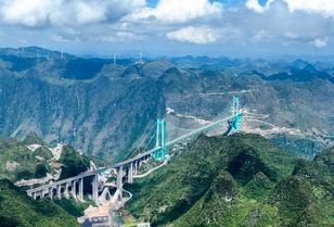 ببینید: افتتاح بلندترین پل جهان با ارتفاع ۶۲۵ متر