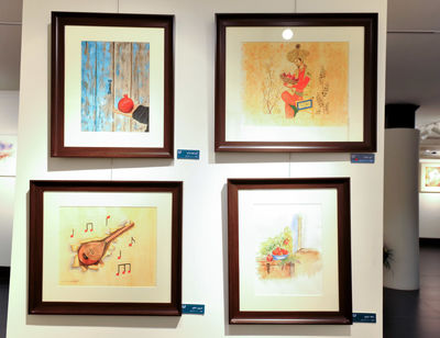 Watercolor Works Exhibition at Ava e Honar Gallery