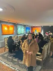 محبوبه کاظمی دولابی گالری ترانه باران