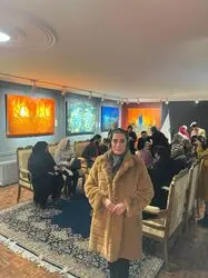 محبوبه کاظمی دولابی گالری ترانه باران