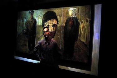 عظیم مرکباتچی با کانسپت کوراب در گالری مژده